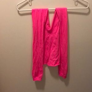 Neon skintight tights